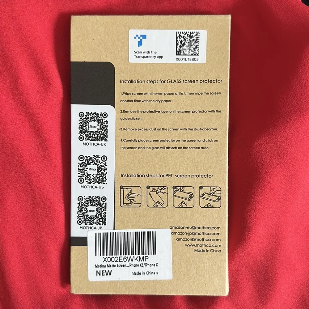 Brand new matte phone screen protector